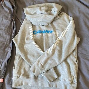 Grey oversized Giant hoodie